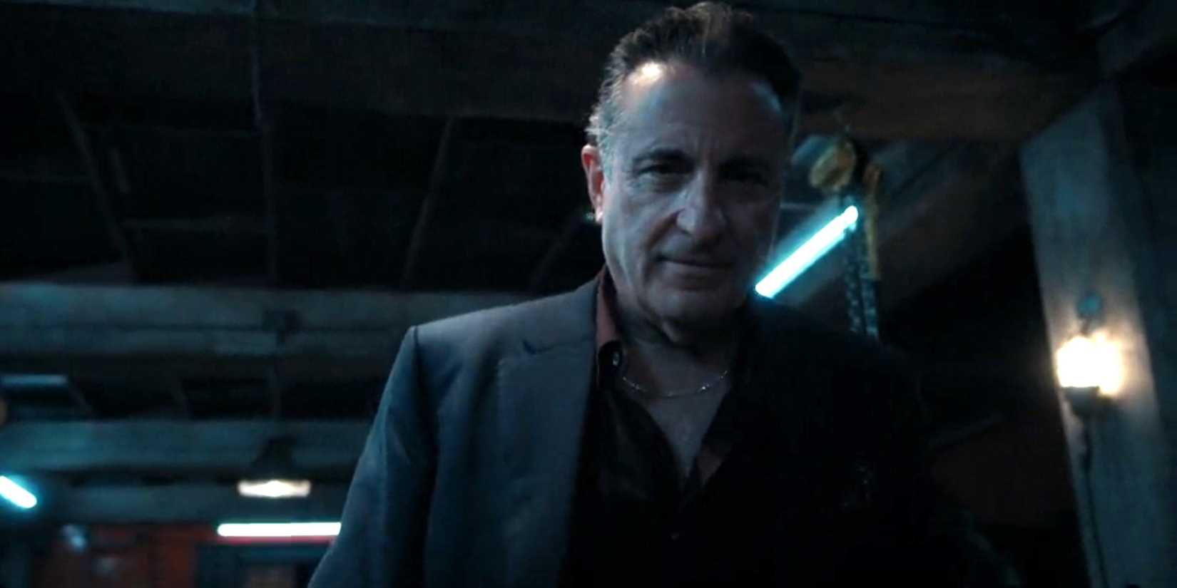 Gallino (Andy Garcia) in Landman season 1, episode 10