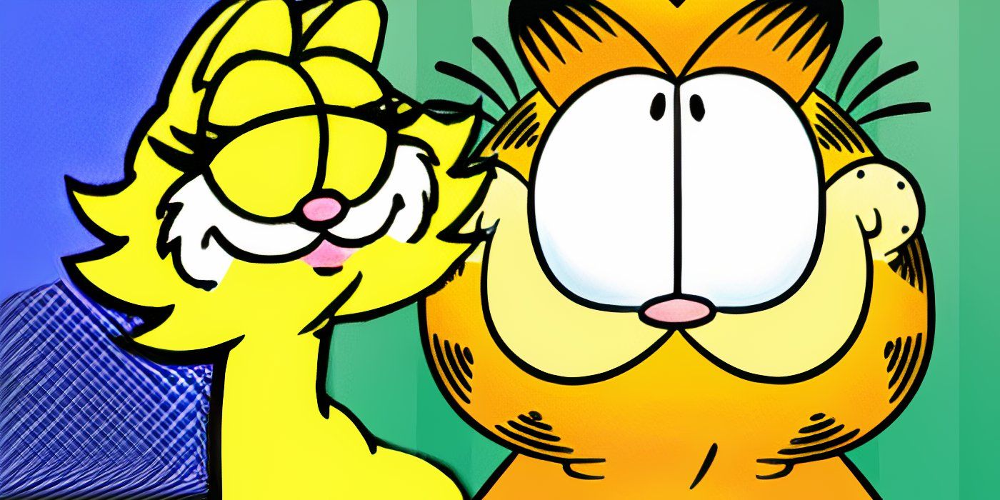 Garfield and his Mom.