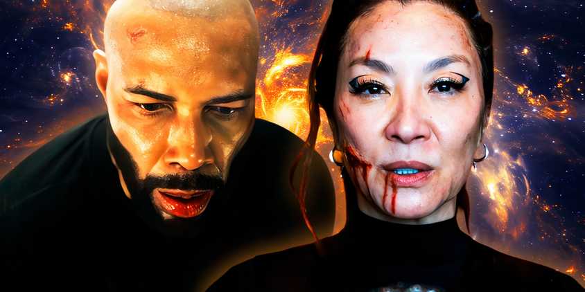 Georgiou & Alok looking disheveled in Star Trek: Section 31's ending