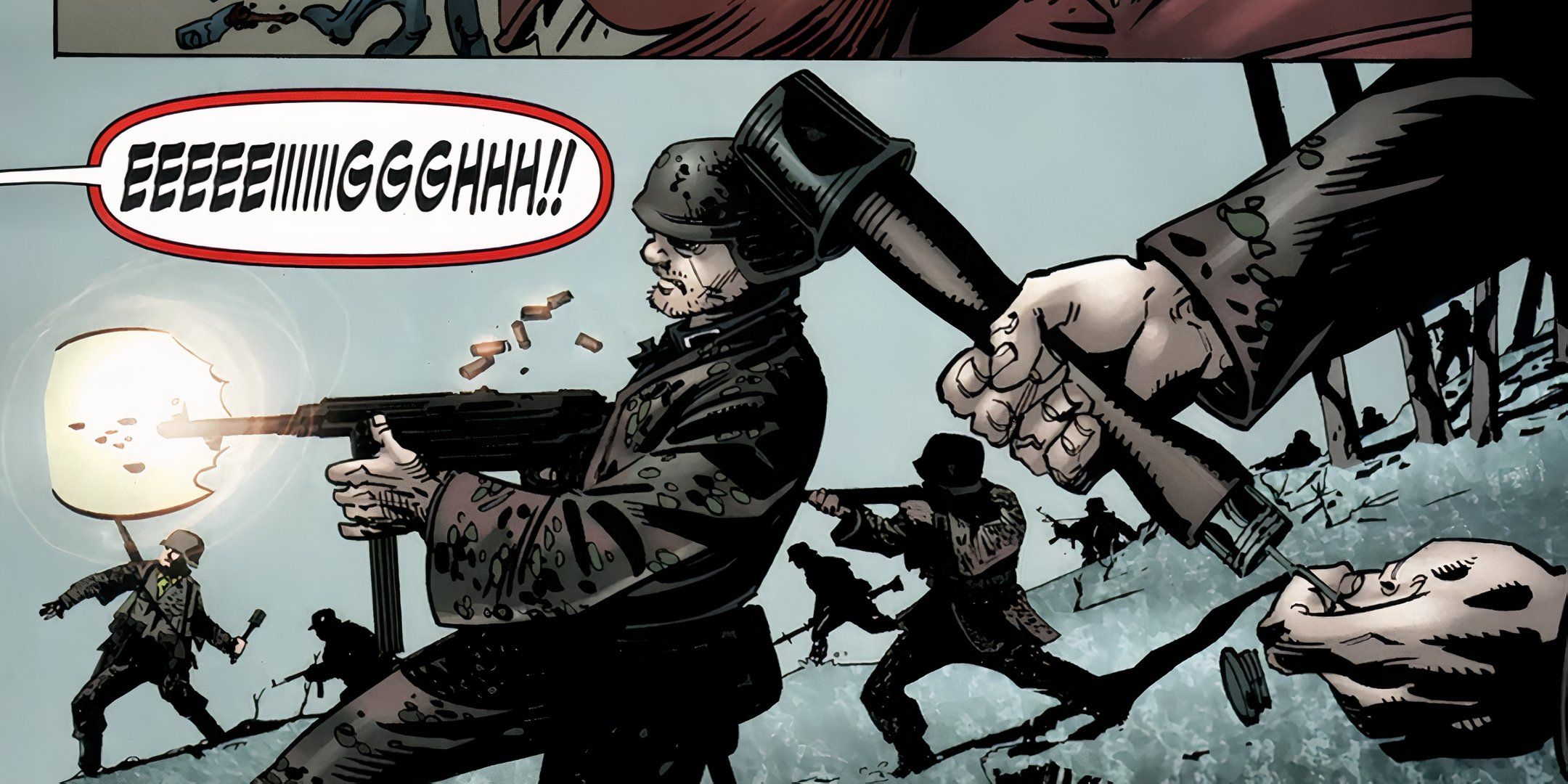 German Soldiers Massacring Avenging Squad Boys