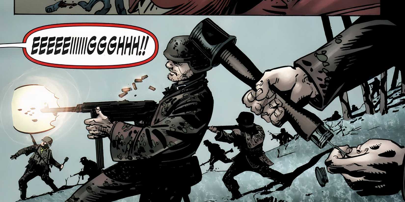 German Soldiers Massacring Avenging Squad Boys