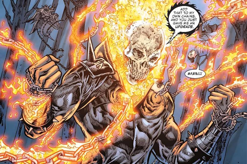 Ghost Rider upgrades his powers.
