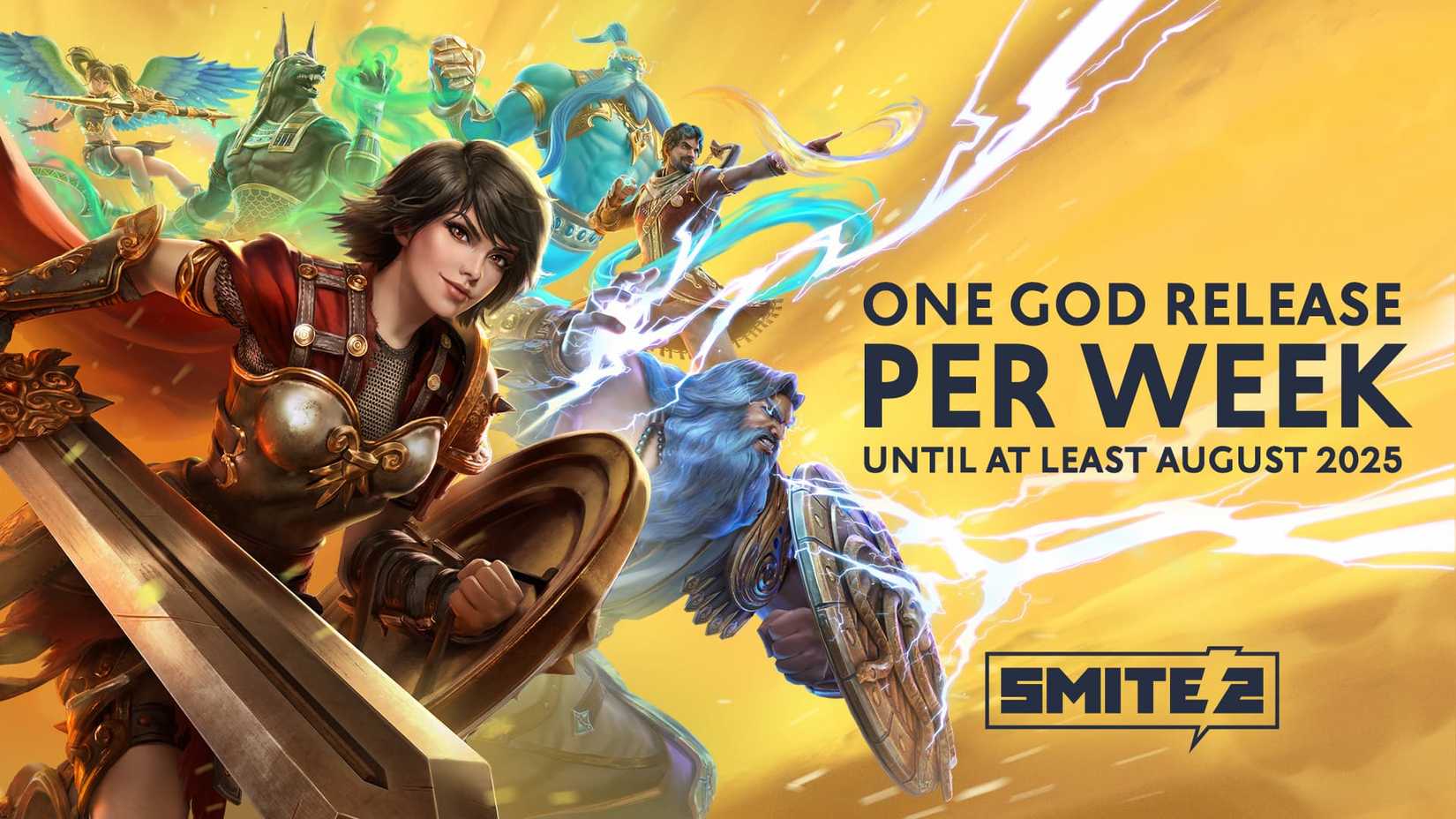 SMITE 2 new gods every week cover art