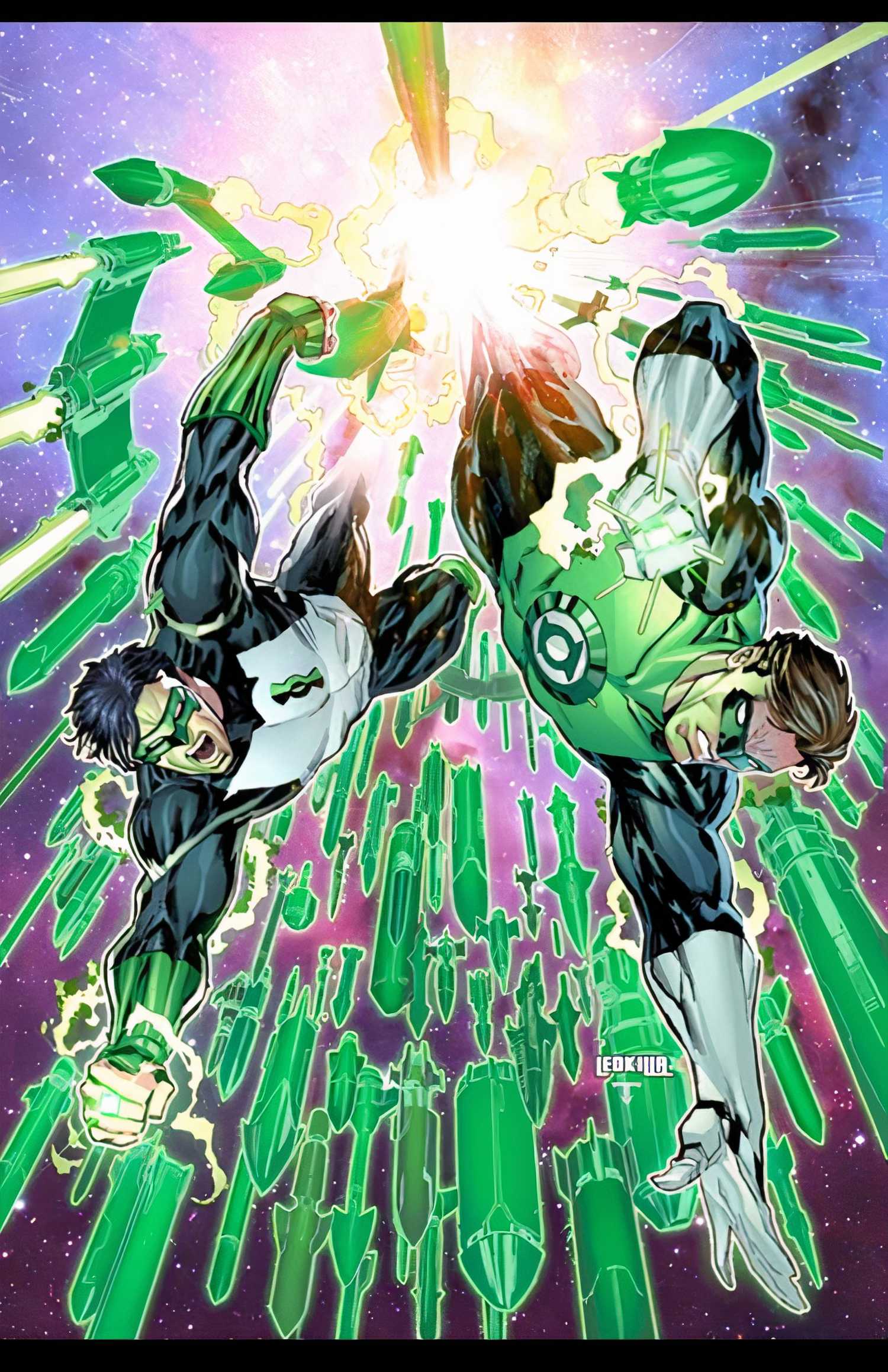Green Lantern #21 cover artKen Lashley C
