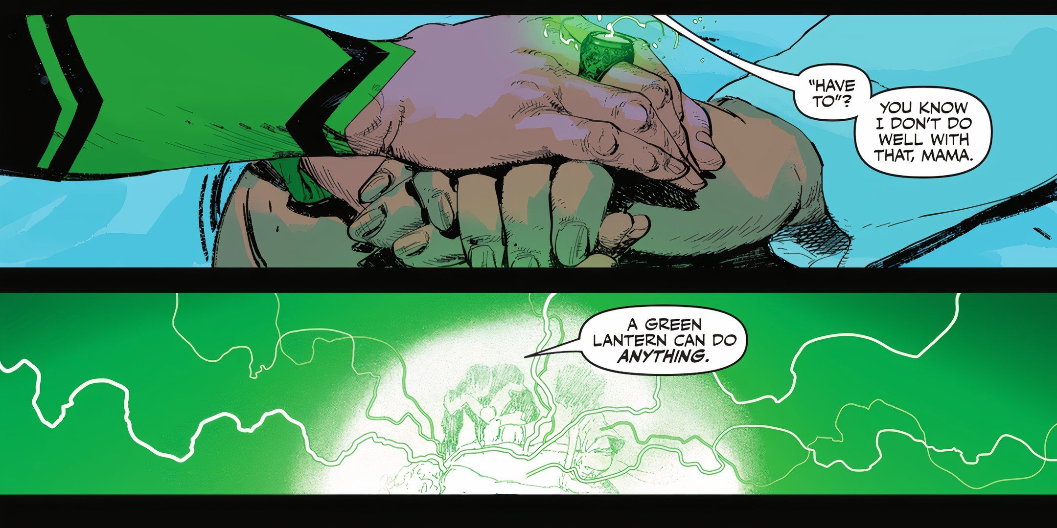 Green Lantern John Stewart Menyelamatkan Ibunya DC