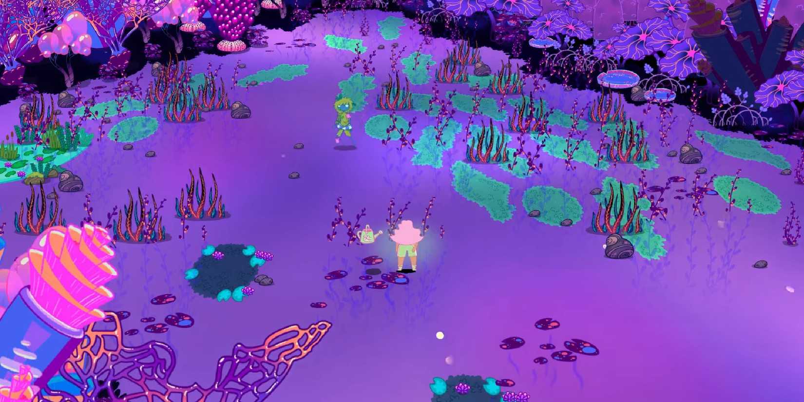 Grimoire Groves Purple Environment