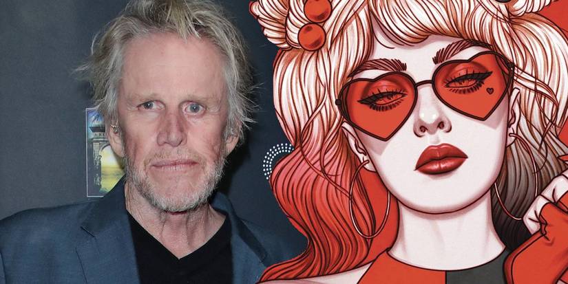 Harley Quinn and Gary Busey