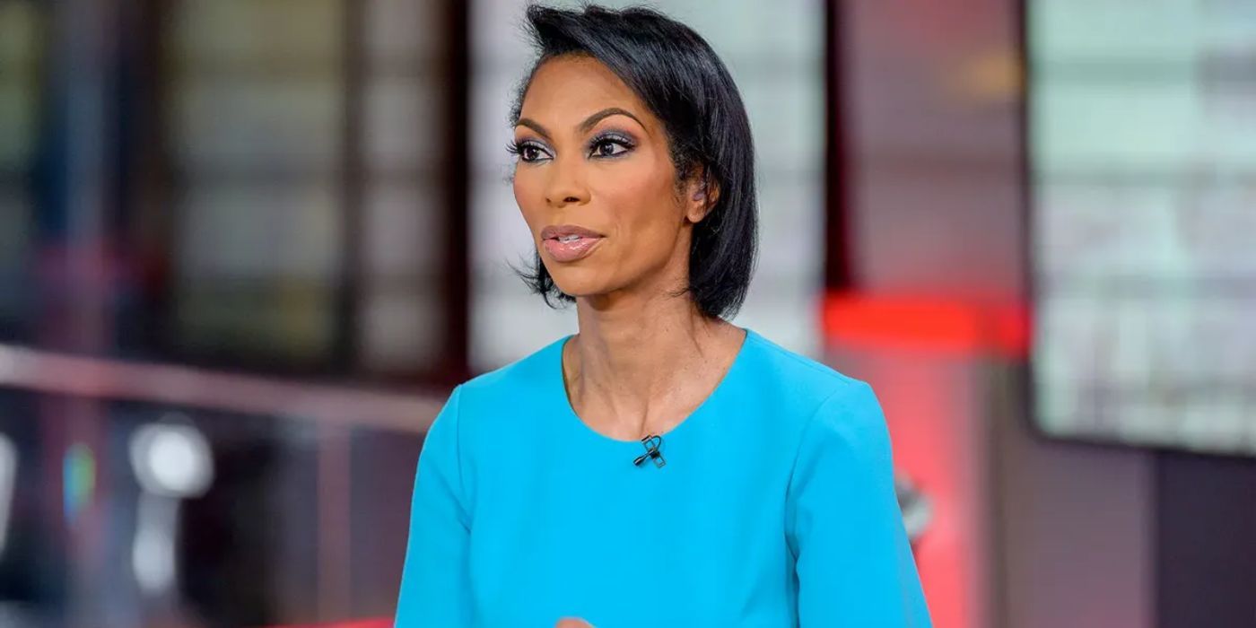 Harris Faulkner talking to a smaller number.