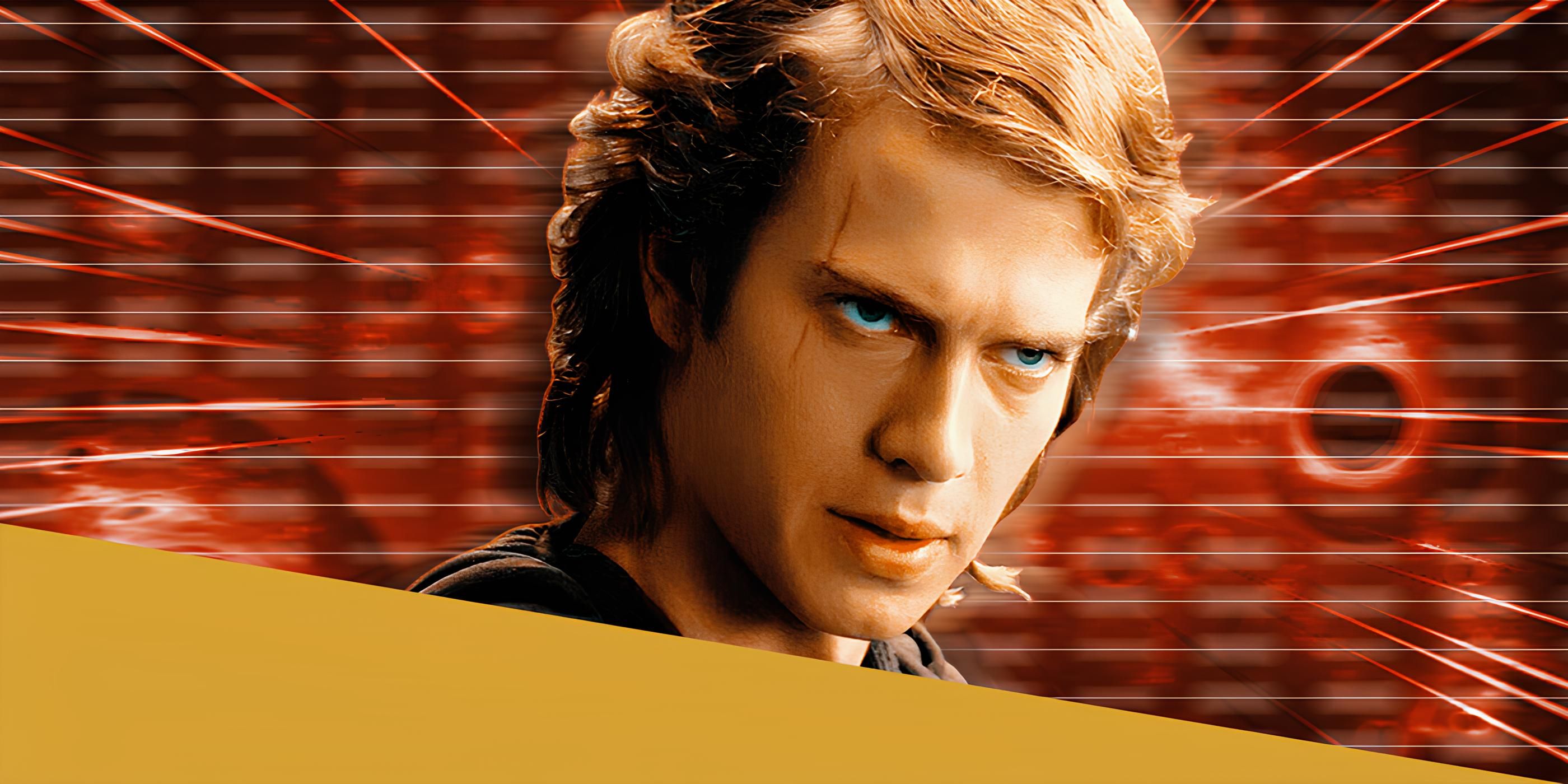 Hayden Christensen as Anakin Skywalker in the Star Wars prequels