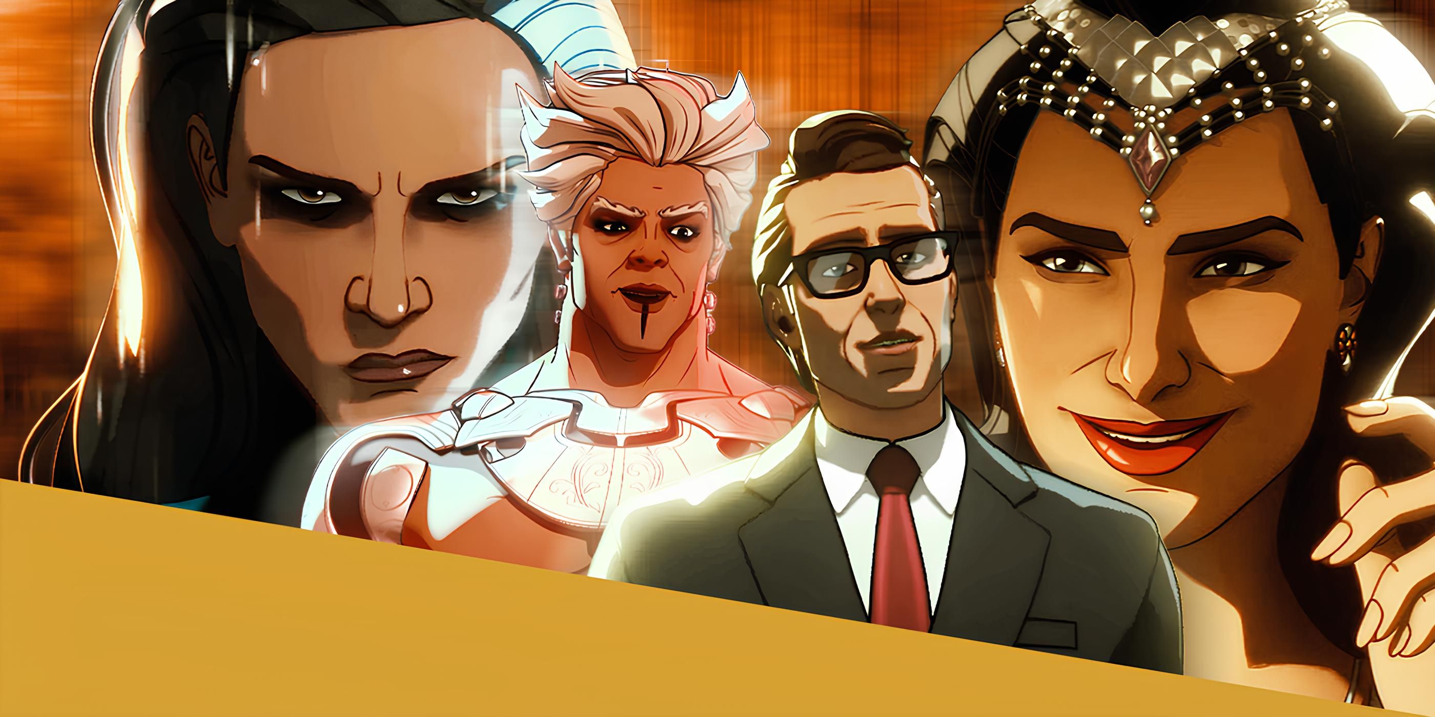 Hela The Collector and Agatha in What If Season 3