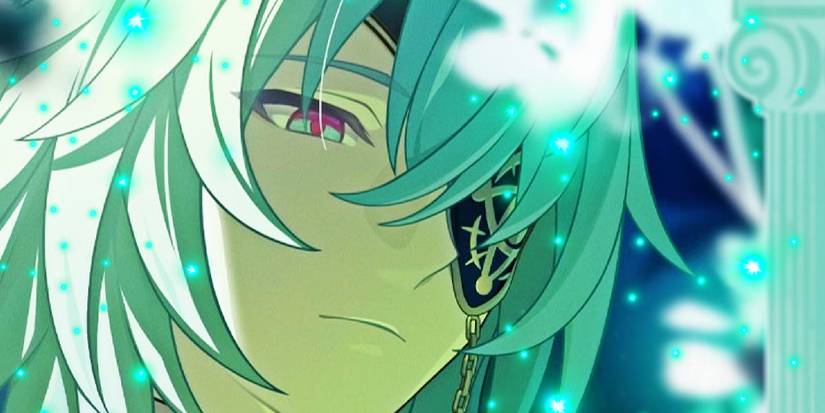 Honkai Star Rail's Anaxa looks sad.