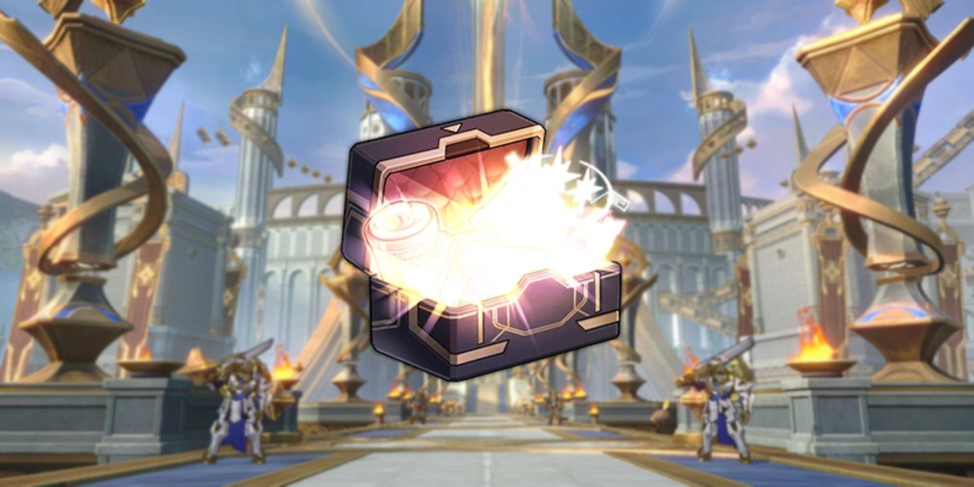 Honkai: Star Rail Bloodbathed Battlefront Castrum Kremnos area with open treasure chest
