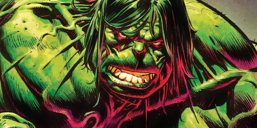 Marvel Comics' Hulk with an angry expression.
