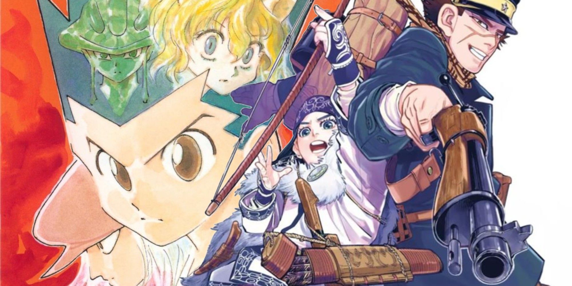 Hunter X Hunter and Golden Kamuy'