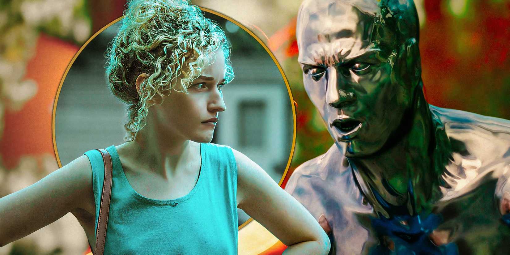 Custom image of Julia Garner and Silver Surfer