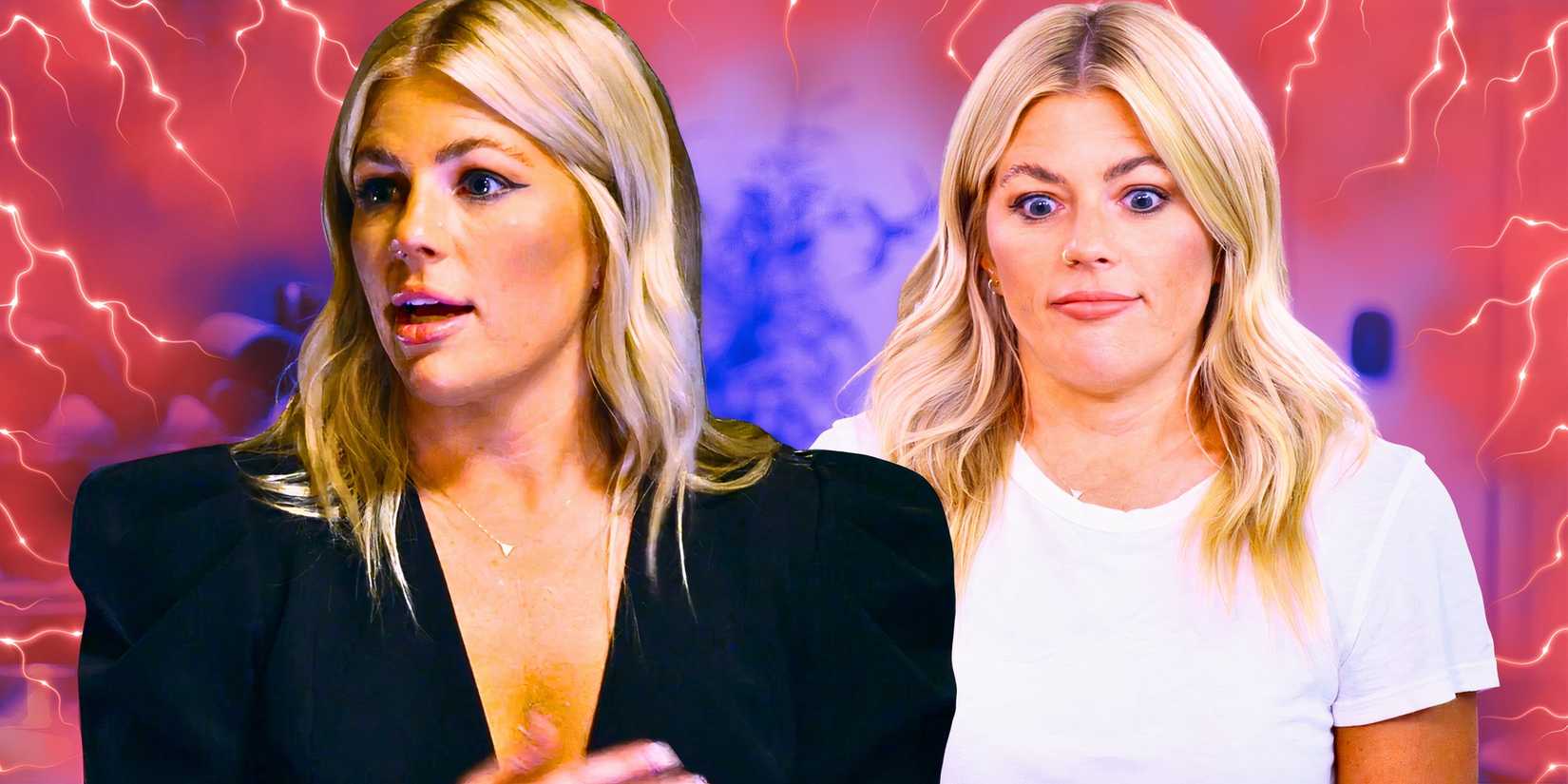 montage of Married At First Sight Season 18’s Michelle Tomblin