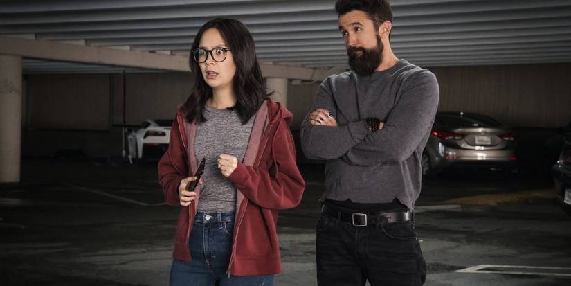 Ian and Poppy in the Mythic Quest episode Brendan