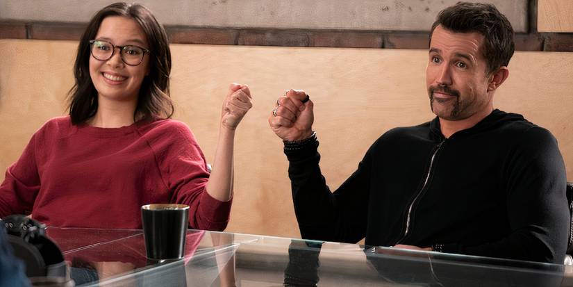 Ian and Poppy in the Mythic Quest episode Titans Rift