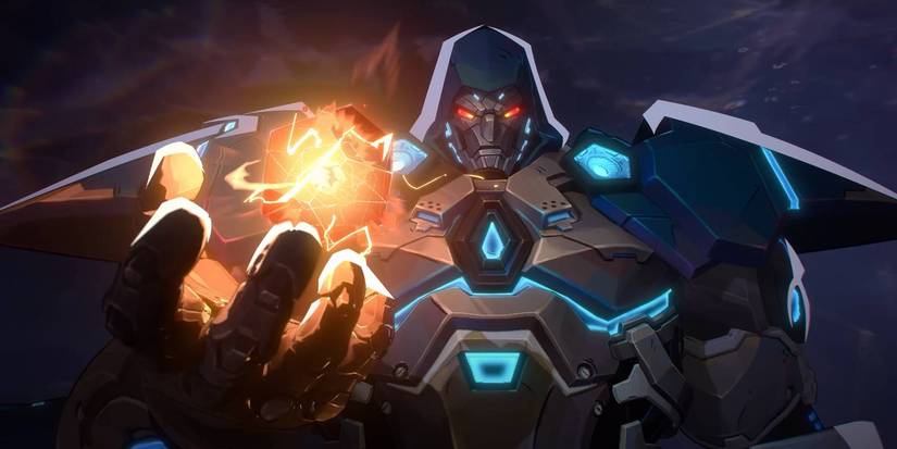 Marvel Rivals Doom 2099 from launch trailer