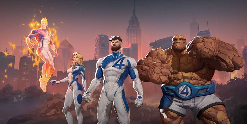 Marvel Rivals Fantastic Four in Season 1 joining up together