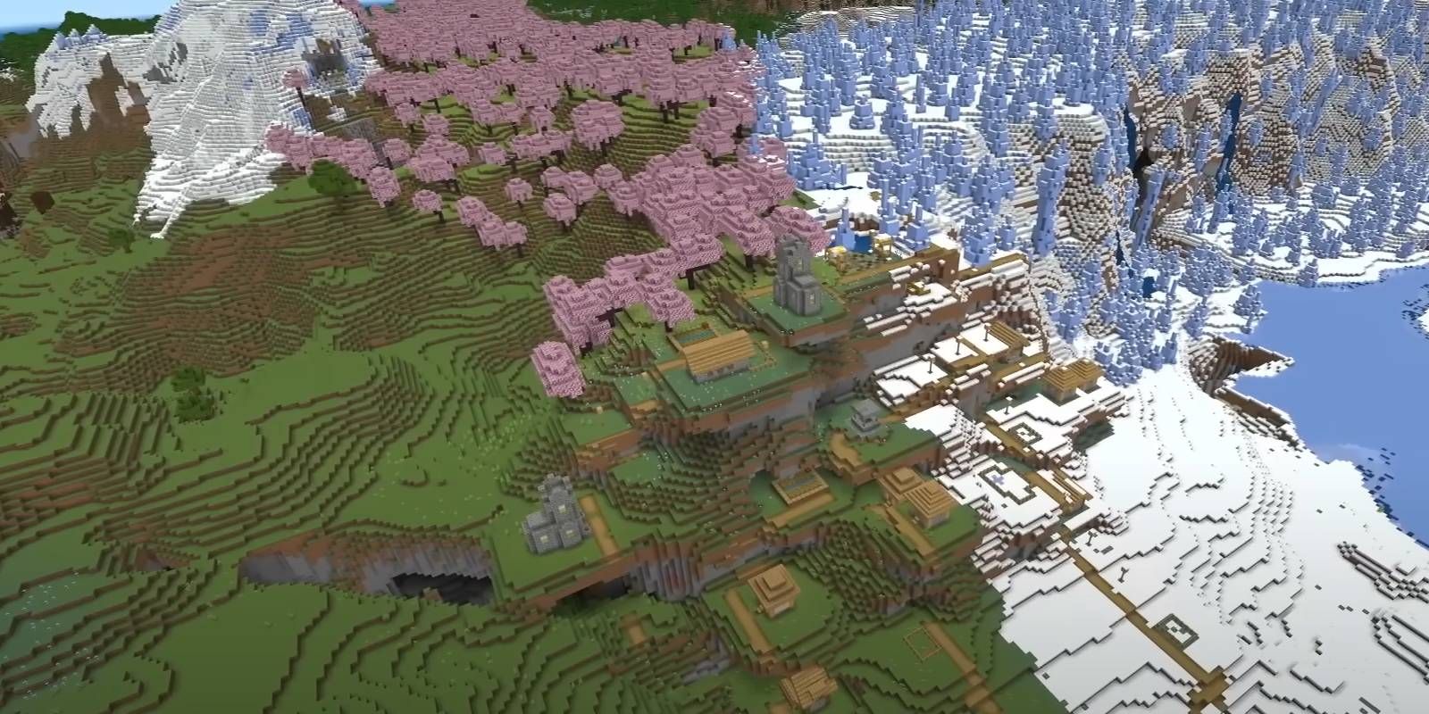 Minecraft Continent of New Empires bedrock world seed