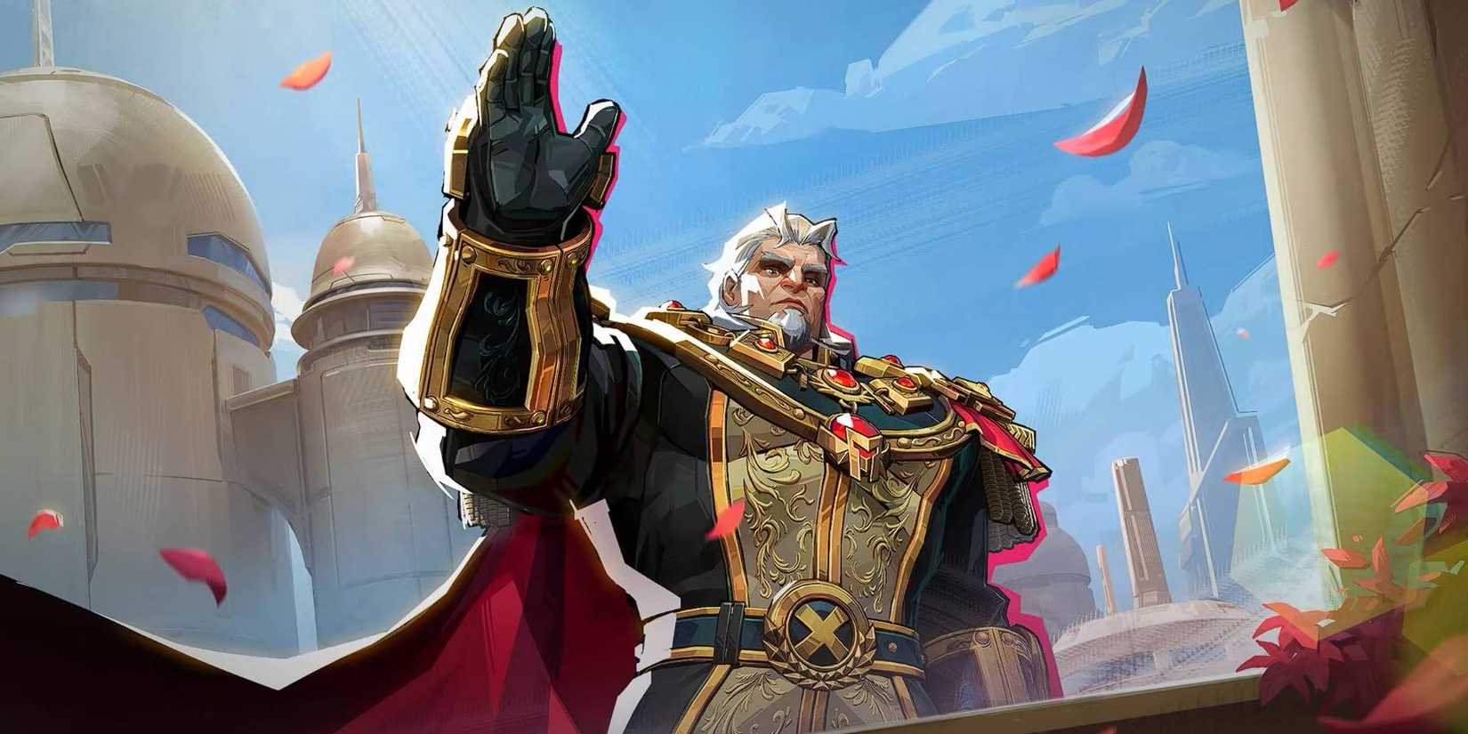Marvel Rivals King Magnus Magneto skin MVP animation