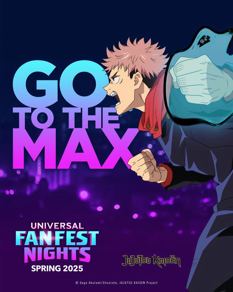 Noites da Universal Fan Fest Jujutsu Kaisen