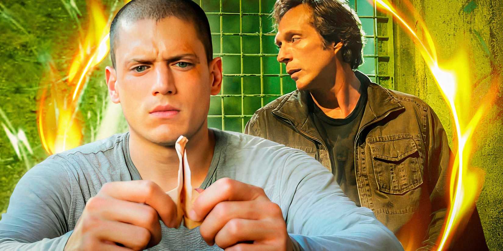 imagery from Prison Break