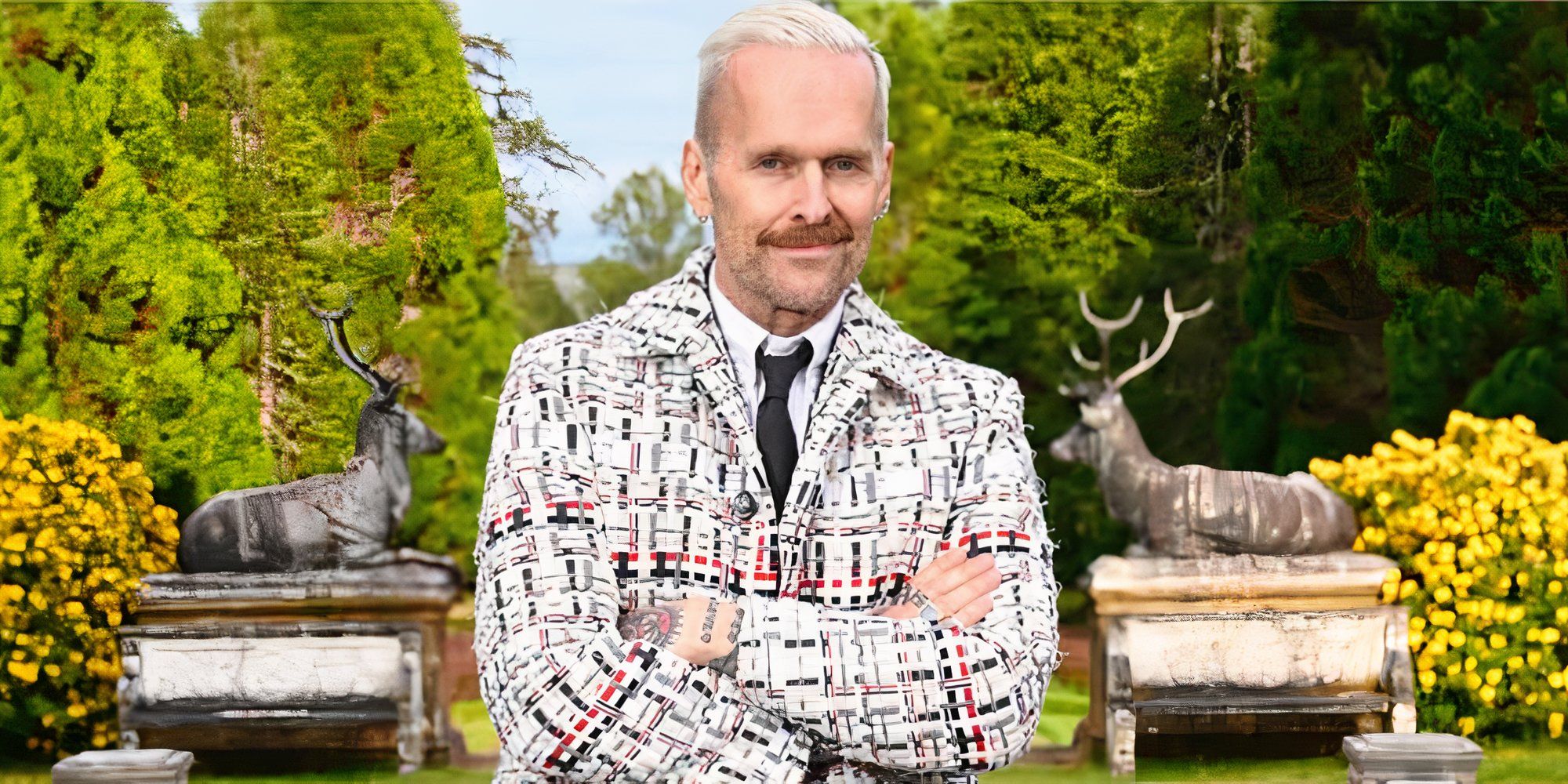 The Traitors US season 3 contestant Bob Harper posing outdoors