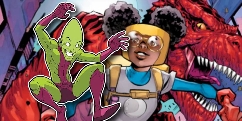 Impossible-Man with Moon Girl Devil Dinosaur