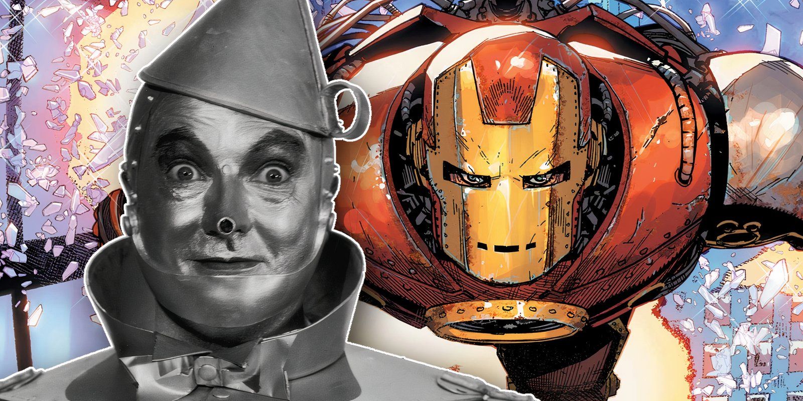 Iron Man and Tin Man Wizard of Oz