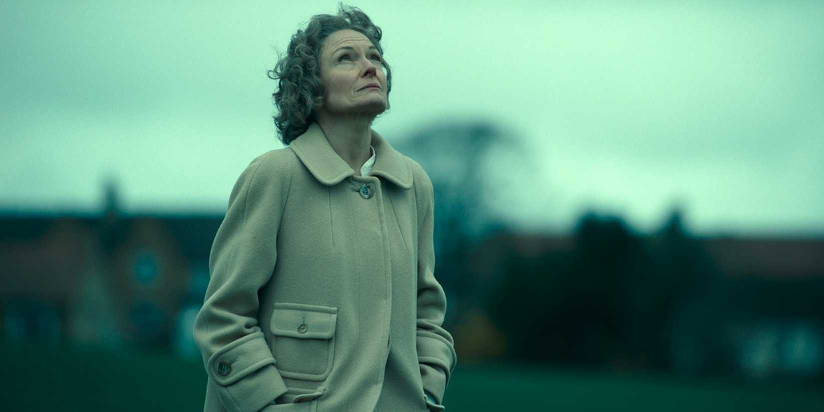 Jane looking up in Lockerbie A Search for Truth