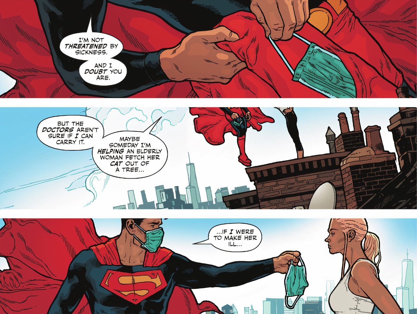 Jenny Sparks 6 Superman Reveals He Is Immune to Earth's Diseases, But Can Still Transmit Them to Humans