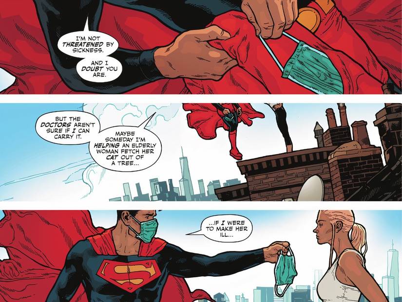 Jenny Sparks 6 Superman reveals he's immune to Earth sicknesses but can still possibly spread them to humans