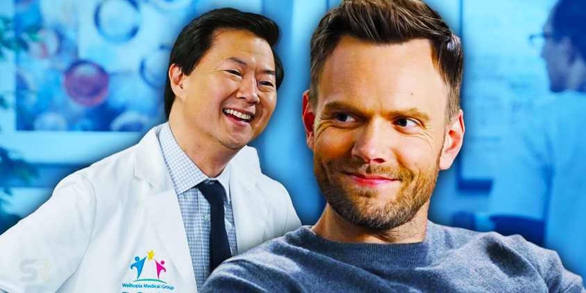 Joel McHale in Community and Ken Jeong in Dr. Ken