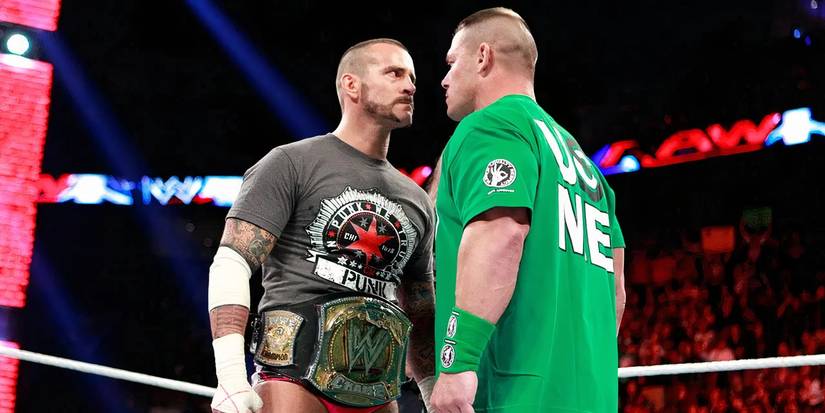 John Cena vs CM Punk Pic 1