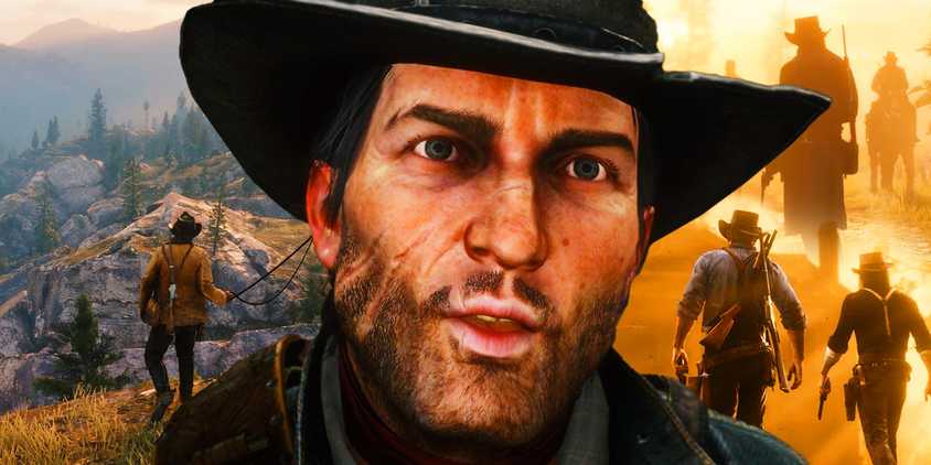 John from RDR2 with looking confused