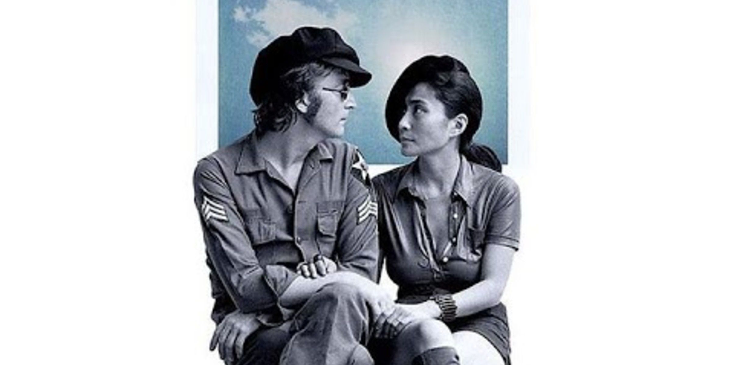 John Lennon and Yoko Ono Above Us Only Sky Cover