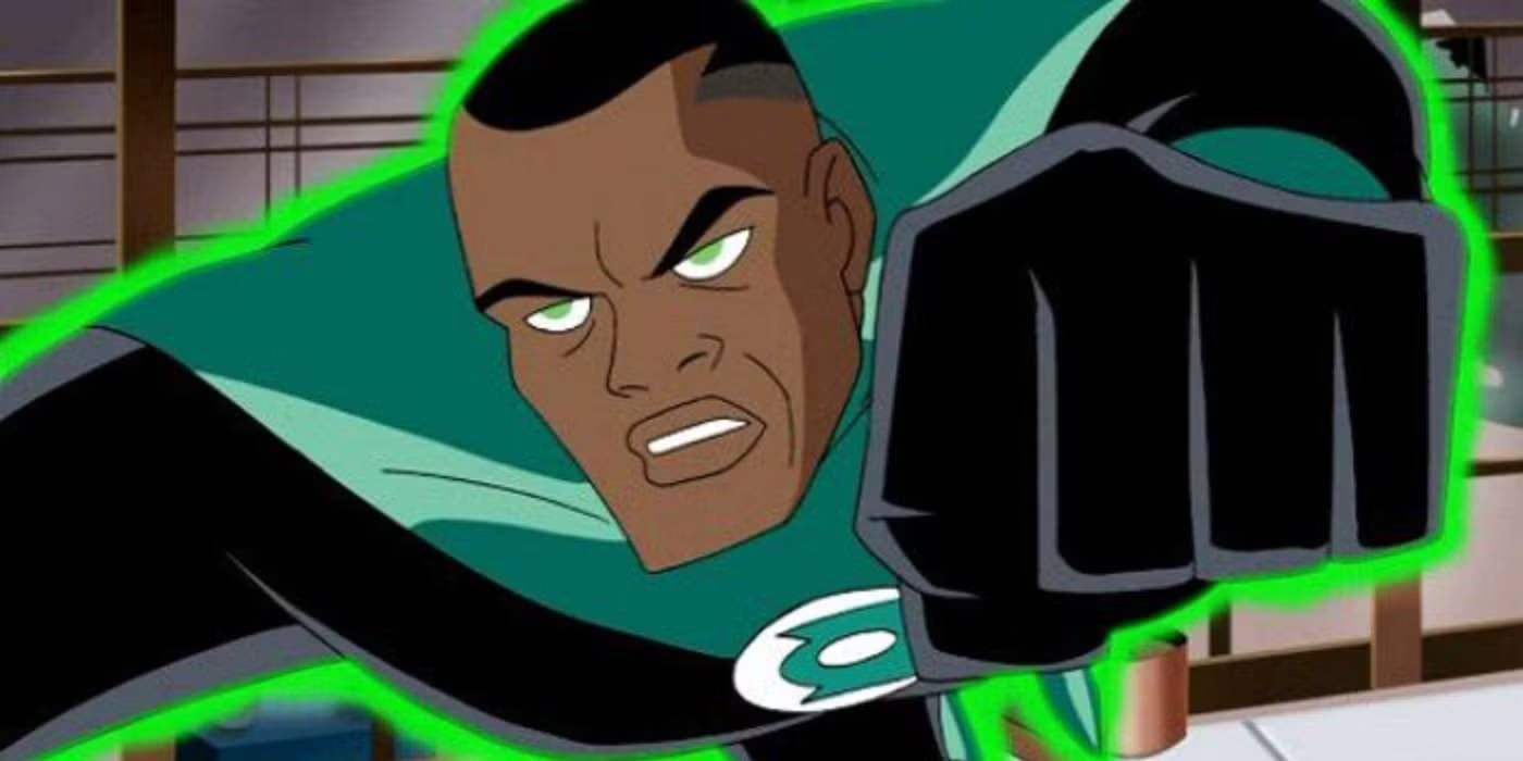 John Stewart Green Lantern Justice League Animated Show