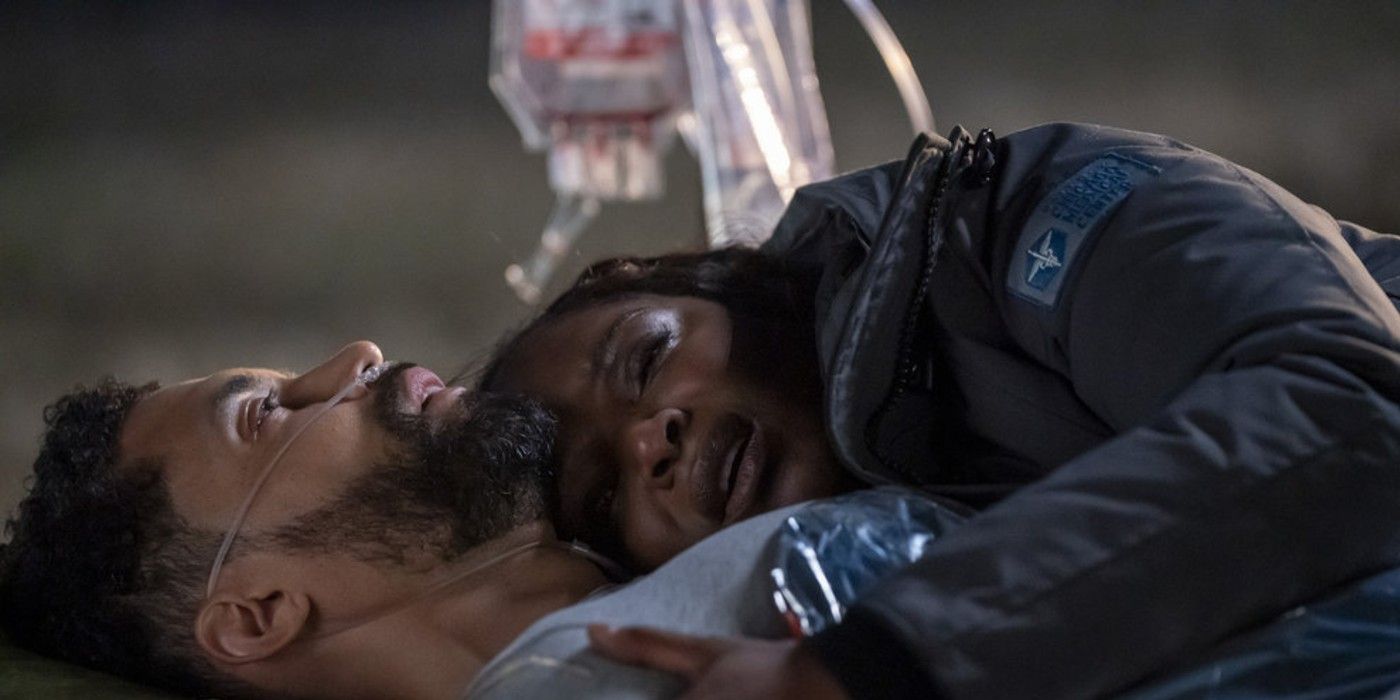 Johnson e Maggie-in-Chicago-Med-temporada-9-episodo-10