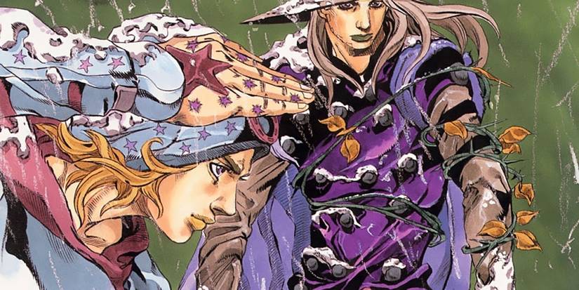 Johnny and Gyro from part 7, Steel Ball Run.