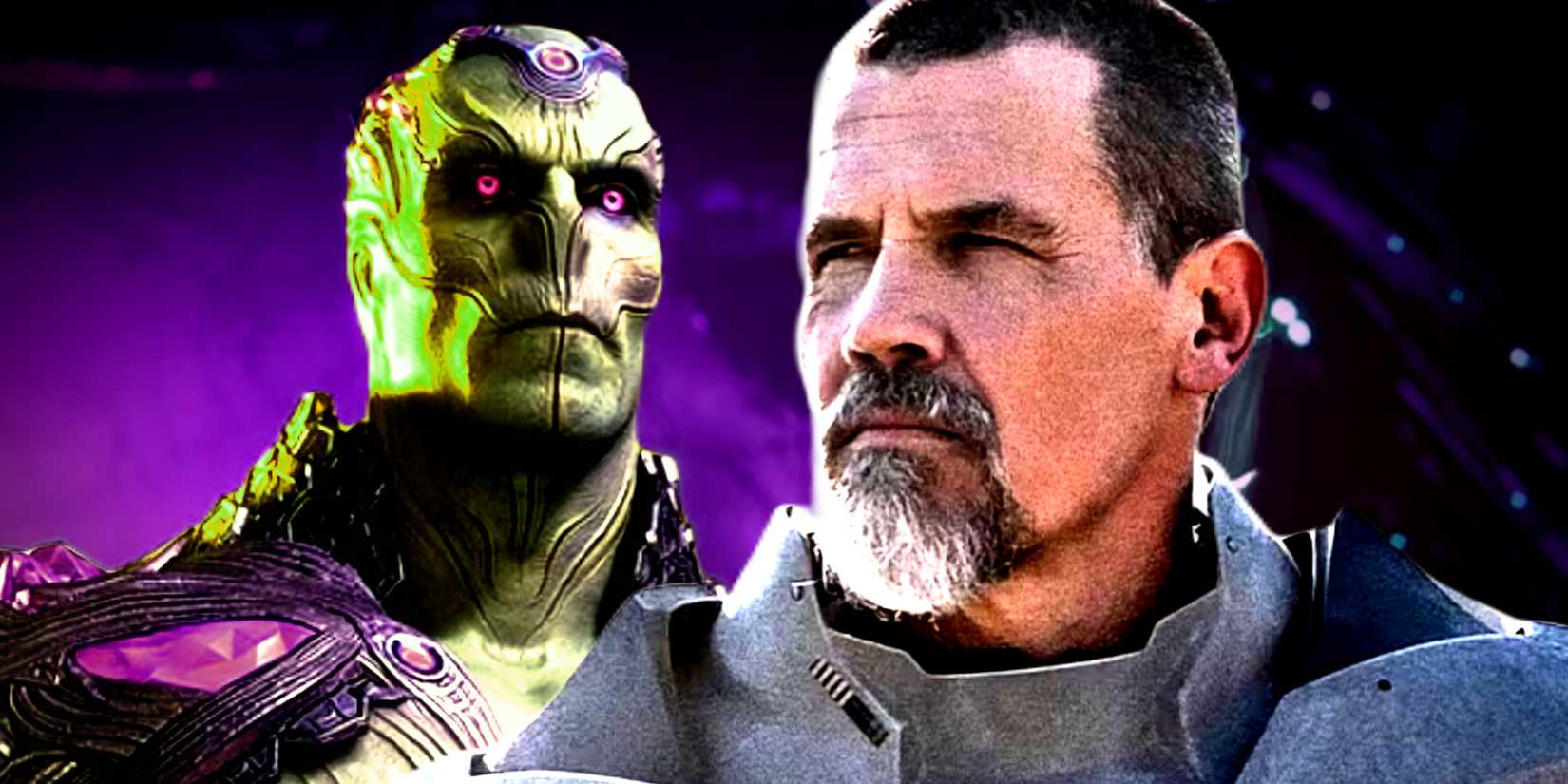 Josh Brolin in Dune and Brainiac arrives to fight the Suicide Squad