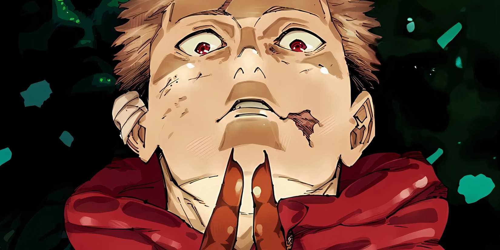 jujutsu kaisen volume 30 cover crop featuring yuji