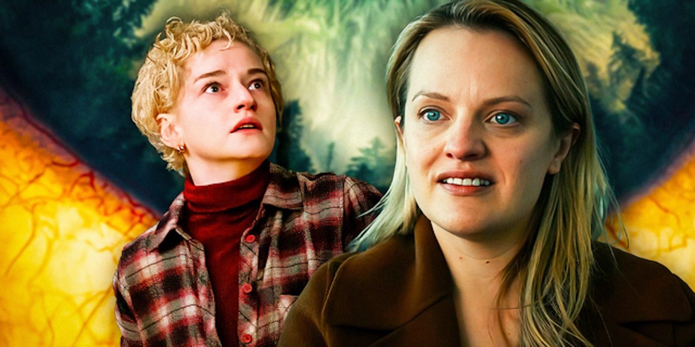 Julia Garner in Wolf Man and Elizabeth Moss in Invisible Man