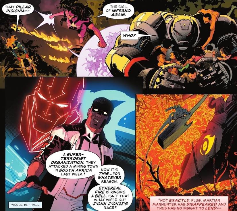 Justice LEague Unlimited #3 J'onn J'onzzs