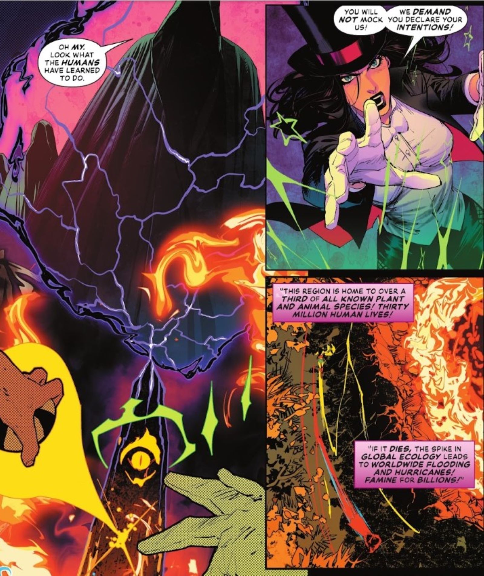 Unlimited Justice League #3 Zatanna Boom