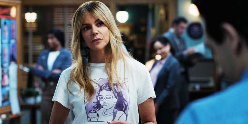 Kaitlin Olson in High Potential season 1, episode 8, talking to Oz