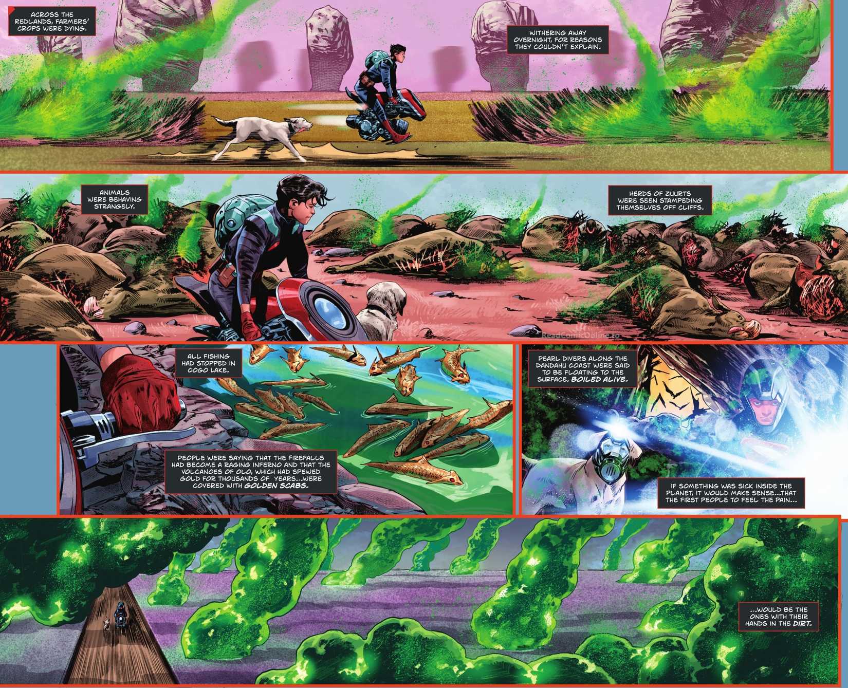 Kal-El Witnesses Krypton Dying in Absolute Superman #3