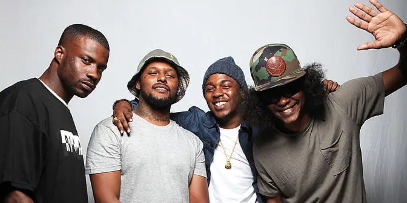 Kendrick Lamar Jay Rock Schoolboy Q and Ab Soul of Black Hippy with TDE