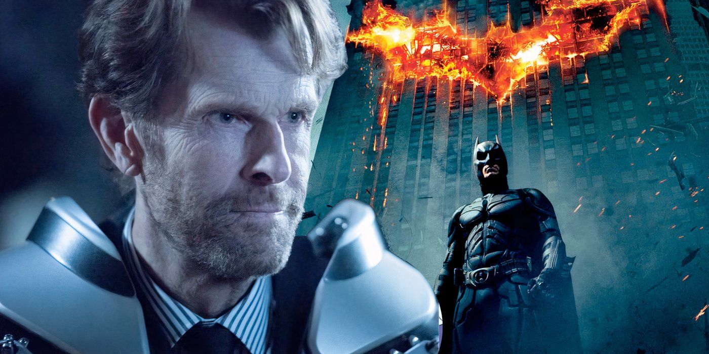 Kevin Conroy as Batman in the Arrowverse and The Dark Knight Poster